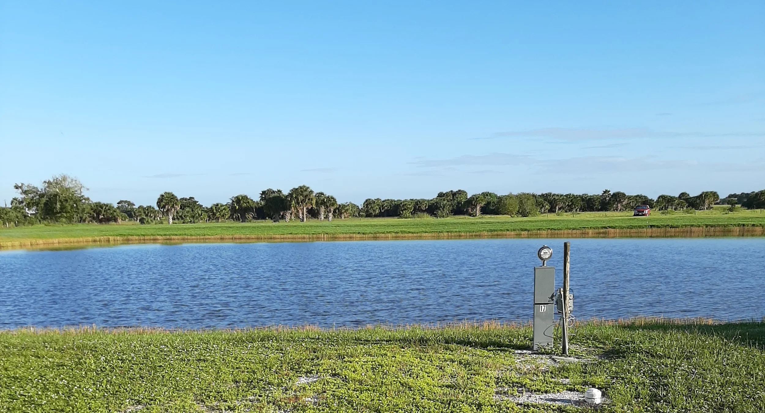 Pond RV site